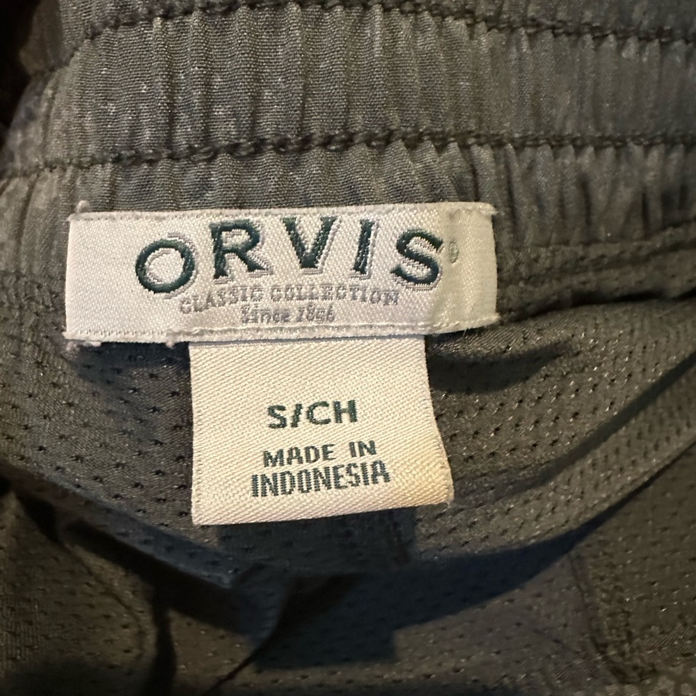 Orvis Women's Travel Skort Skirt Stretch Inner Shorts Green Size S Camo - Picture 4 of 7